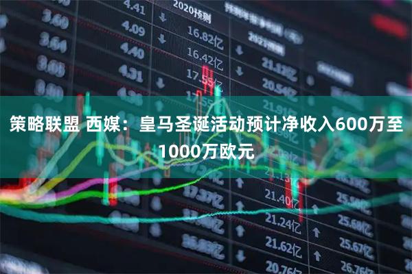 策略联盟 西媒：皇马圣诞活动预计净收入600万至1000万欧元