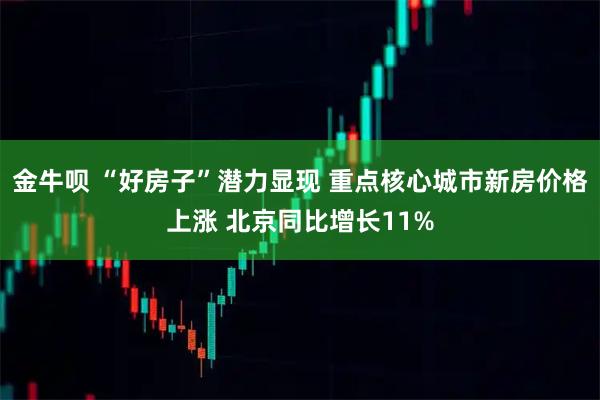 金牛呗 “好房子”潜力显现 重点核心城市新房价格上涨 北京同比增长11%