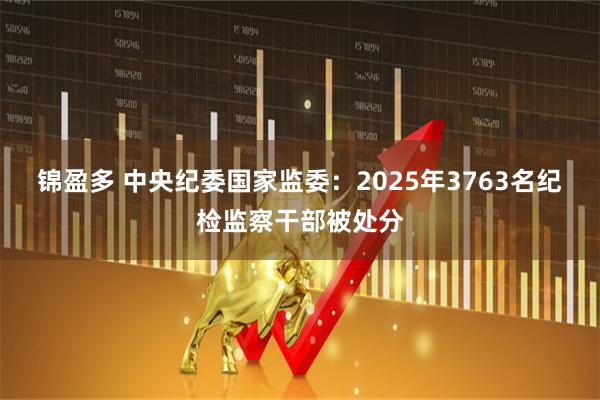 锦盈多 中央纪委国家监委：2025年3763名纪检监察干部被处分